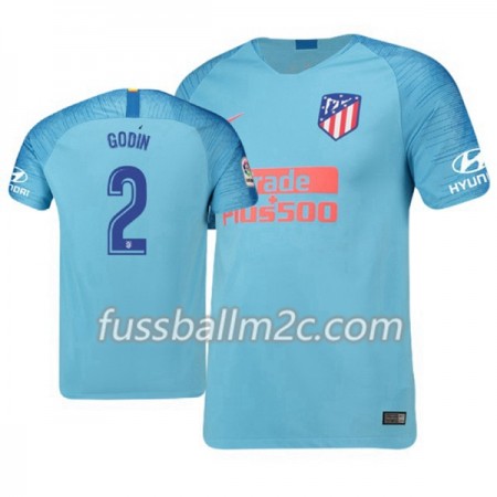 Fußballtrikots Atlético Madrid Diego Godin 2 Auswärts Trikotsatz 2018-2019 Fußballtrikots Atlético Madrid Diego Godin 2 Auswärts Trikotsatz 2018-2019
